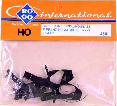 Roco 4601 (H0) – Kurzkupplungs-Satz für Wagen 4299 
