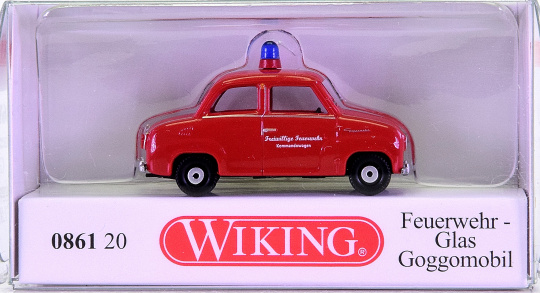 Wiking 0861 20 (1:87) – Feuerwehr Glas Goggomobil 