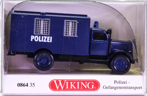 Wiking 086435 (1:87) – Opel Blitz Gefangenentransport Polizei 