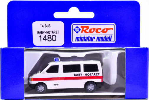 Roco 1480 (1:87) – VW T4 Bus Baby Notarzt 