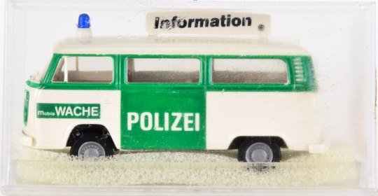 Brekina 33086 (1:87) – VW Bulli T2 Polizei -Mobile Wache, Information 