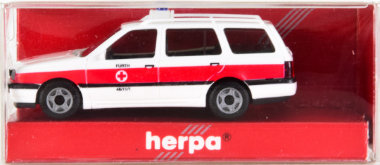 Herpa 042338 (1:87) – VW Golf GL Variant Notarzt  