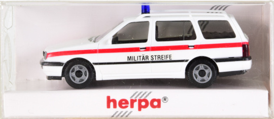 Herpa 083003 (1:87) – VW Golf III Variant Militärstreife 
