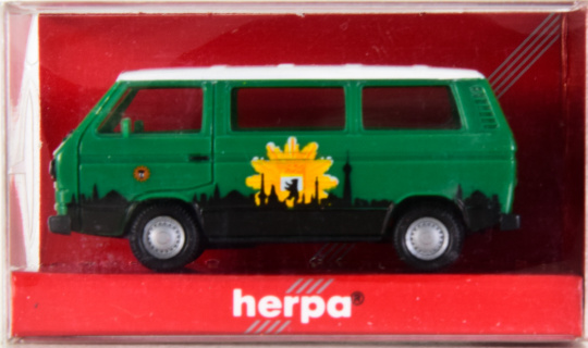 Herpa 042079 (1:87) – VW Bully-Bus Info-Mobil Polizei  