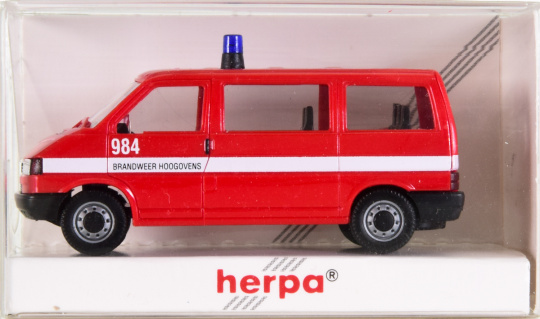 Herpa 084031 (1:87) – VW T4 Bulli Feuerwehr Brandweer Niederlande 