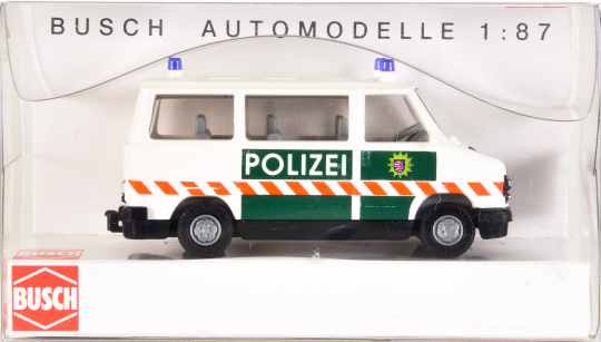 Busch 43247 (1:87) – Fiat Ducato Polizei  
