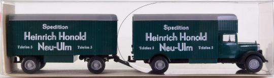 Wiking 27845 (1:87) – Mercedes-Benz L 2500 Möbellastzug Heinrioch Honold Neu-Ulm 