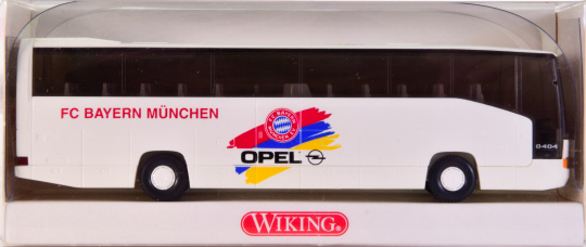 Wiking 7140340 (1:87) – Mercedes-Benz O 404 RH Reisebus FC BAYERN MÜNCHEN 