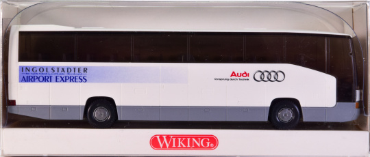 Wiking 7140836 (1:87) – Mercedes-Benz O 404 RHD Reisebus 'Audi Airport Express' 