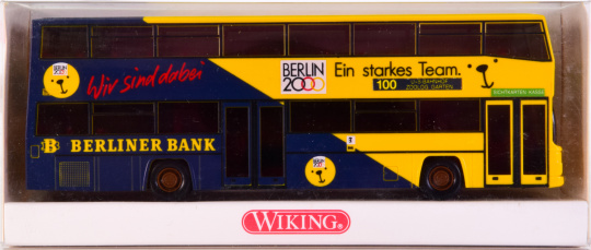 Wiking 7310340 (1:87) – MAN Berliner Doppeldeckerbus 
