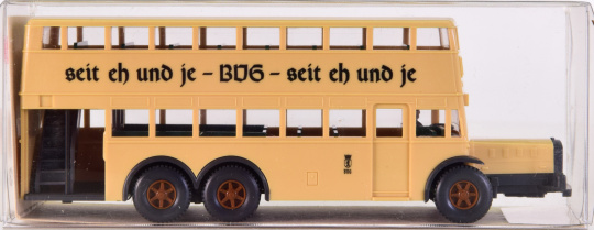 Wiking 24873 (1:87) – Berlin-Bus D 38 ' seit eh und je - BVG' 