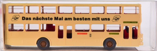 Wiking 24730 (1:87) – MAN SD 200 Berlin Bus BVG 