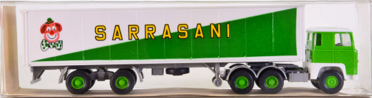 Wiking 520 (1:87) – Scania Container-Sattelzug SARRASANI 