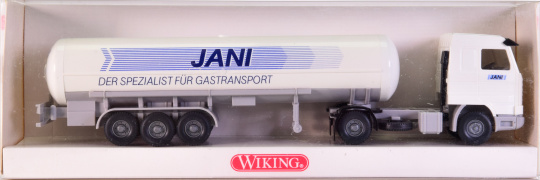 Wiking 7860132 (1:87) – Scania Flüssiggas-Sattelzug JANI 