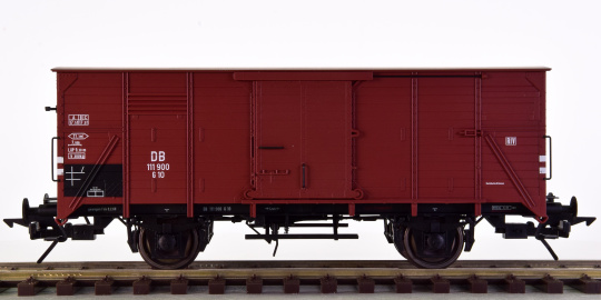 Lenz 42210-10 (Spur 0) – Gedeckter Güterwagen G10 der DB 