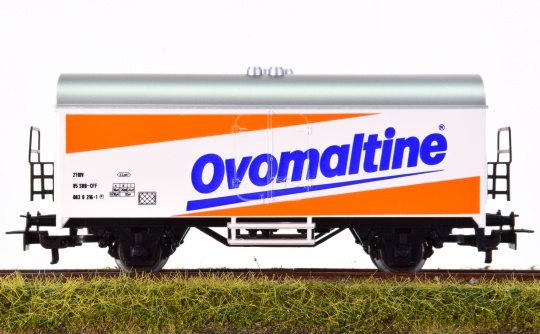 Märklin 4428 – Gedeckter Güterwagen OVOMALTINE der CFF 