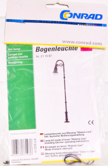 Conrad 21 10 87 (H0) – Bausatz Bogenleuchte aus Messing 