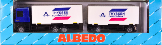 Albedo 701001 (1:87) – Renault Sattelzug THYSSEN 
