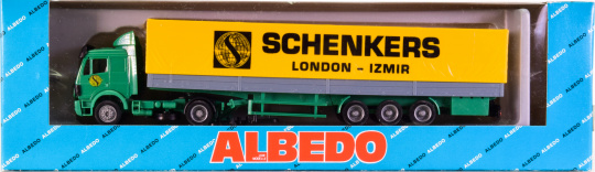 Albedo 200342 (1:87) – Mercedes-Benz Sattelzug SCHENKERS LONDON - IZMIR 