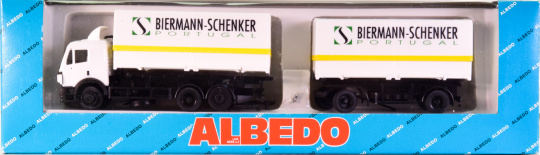 Albedo 200372 (1:87) – Mercedes-Benz Sattelzug BIERMANN SCHENKER PORTUGAL 