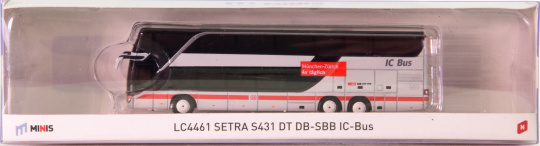 Lemke LC4461 (1:160) – Setra S431 DT DB-SBB IC-Bus 