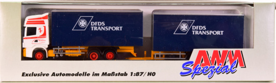 AWM 71216 (1:87) – Scania Sattelzug DFDS TRANSPORT 