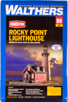 Walthers 933-3663 (H0) – Rocky Point Lighthouse -Leuchtturm- Bausatz 