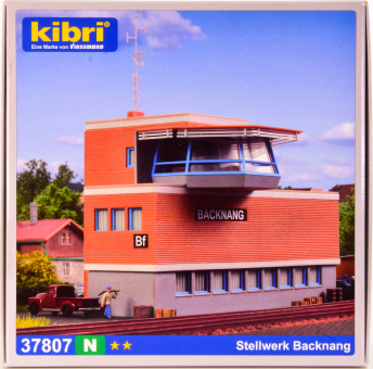 Kibri 37807 (N) – Stellwerk Backnang - Bausatz 