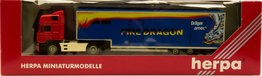 Herpa 148214 (1:87) – MAN F2 EVO Sattelzug FIRE DRAGON 