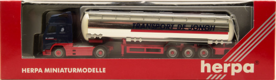 Herpa 145350 (1:87) – Volvo FH XL Tank-Sattelzug TRANSPORT DE JONGH 