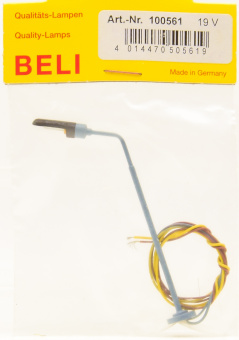 Beli 100561 (1:87) – Straßenlampe, 1-Fach, Höhe 78 mm 