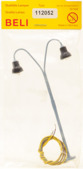 Beli 112052 (1:87) – Bogenlampe, 2-Fach, Höhe 120 mm 