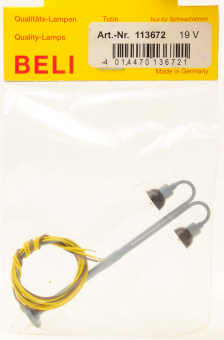 Beli 113672 (1:87) – Bogenlampe, 2-Fach, Höhe 78 mm 