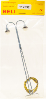 Beli 112332 (1:87) – Gittermastlampe, 2-Fach, Höhe 140 mm 