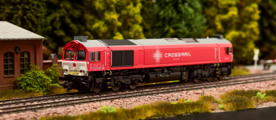 Märklin 39065 – Mehrzweck-Diesellok Class 77 der Crossrail AG, digital & Sound & Rauch 