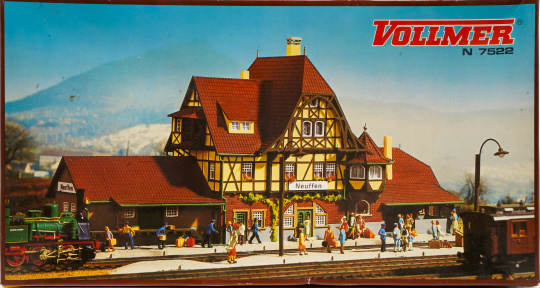 Vollmer 7522 (1:160) – Bausatz Bahnhof Neuffen 