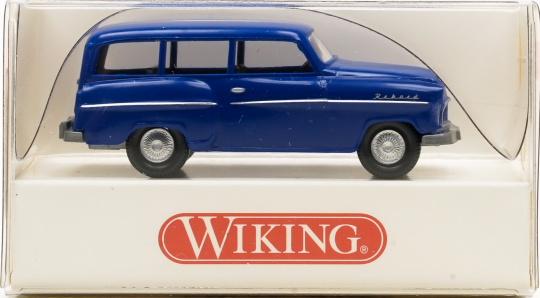 Wiking 850 01 24 (1:87) – Opel Caravan '56, blau 