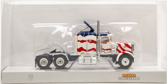 Brekina (1:87) – Peterbilt 359, American Truck, Zugmaschine, Stars and Stripes 