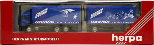 Herpa 145862 (1:87) – Mercedes-Benz Atego Sattelzug HÄRING 
