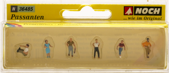 Noch 36485 (1:160) – Passanten, 6 Figuren 