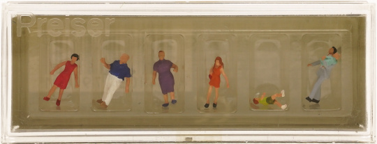 Preiser 79182 (1:160) – Familie Krause beim Spaziergang, 6 Figuren 