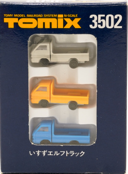 Tomix 3502 (1:160) – Isuzu Truck, 3er Set 