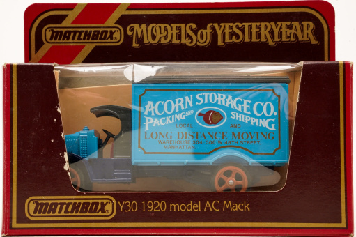 Matchbox Y-30 – AC Mack LKW, Acorn Storage, 1920 