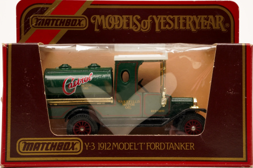 Matchbox Y-3 – Ford Modelit Tankwagen, Castrol, 1912 
