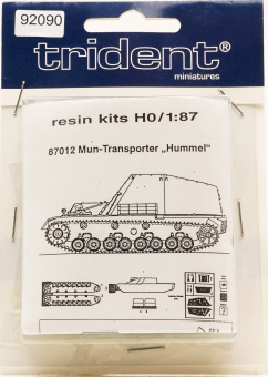 Trident 87012 (1:87) – Bausatz, Munitions-Transporter, Hummel 