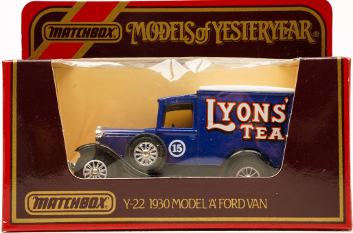 Matchbox Y-22 – Model A Ford Van, Lyons Tea, 1931 