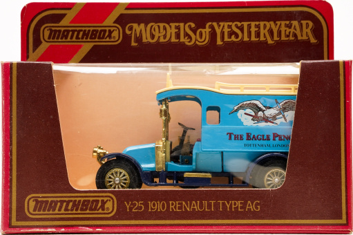 Matchbox Y-25 – Renault AG, The Eagle Pencil Co., 1910 
