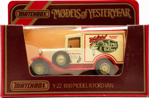 Matchbox Y-22 – Model A Ford Van, Palm Toffee, 1930 