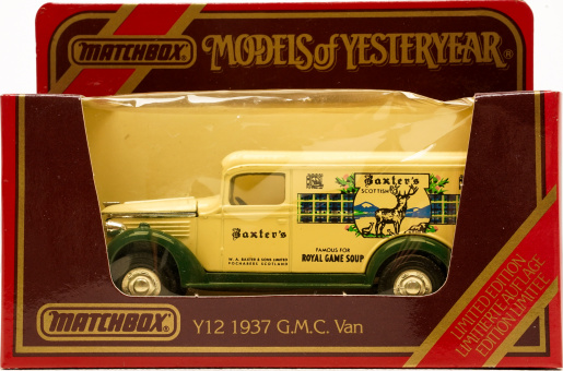 Matchbox Y-12 – GMC Van Lieferwagen, 1937 
