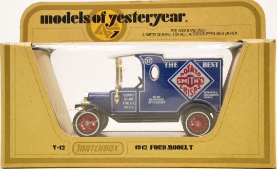 Matchbox Y-12 – Ford Model T, Smiths Potato Crisps, 1912 